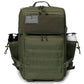 45L Tactical Military Backpack with MOLLE System - Outdoor Hiking & Survival Rucksack