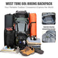 WESTTUNE 60L Internal Frame Hiking Backpack with Rain Cover - Outdoor Travel Camping Pack