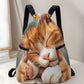 Cat Pattern Drawstring Backpack - Large Capacity Sports & Fitness Bag