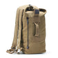 Large Canvas Travel Backpack - Tactical Military Style Rucksack for Men & Women