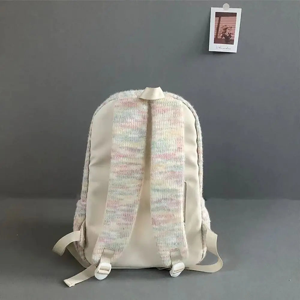 Gradient School Backpack - Large Capacity Shoulder Bag for Students