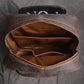 Premium Vintage Leather Laptop Backpack - 15.6 Inch