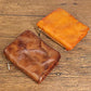 Men's Vintage Genuine Leather Wallet with Coin Pocket