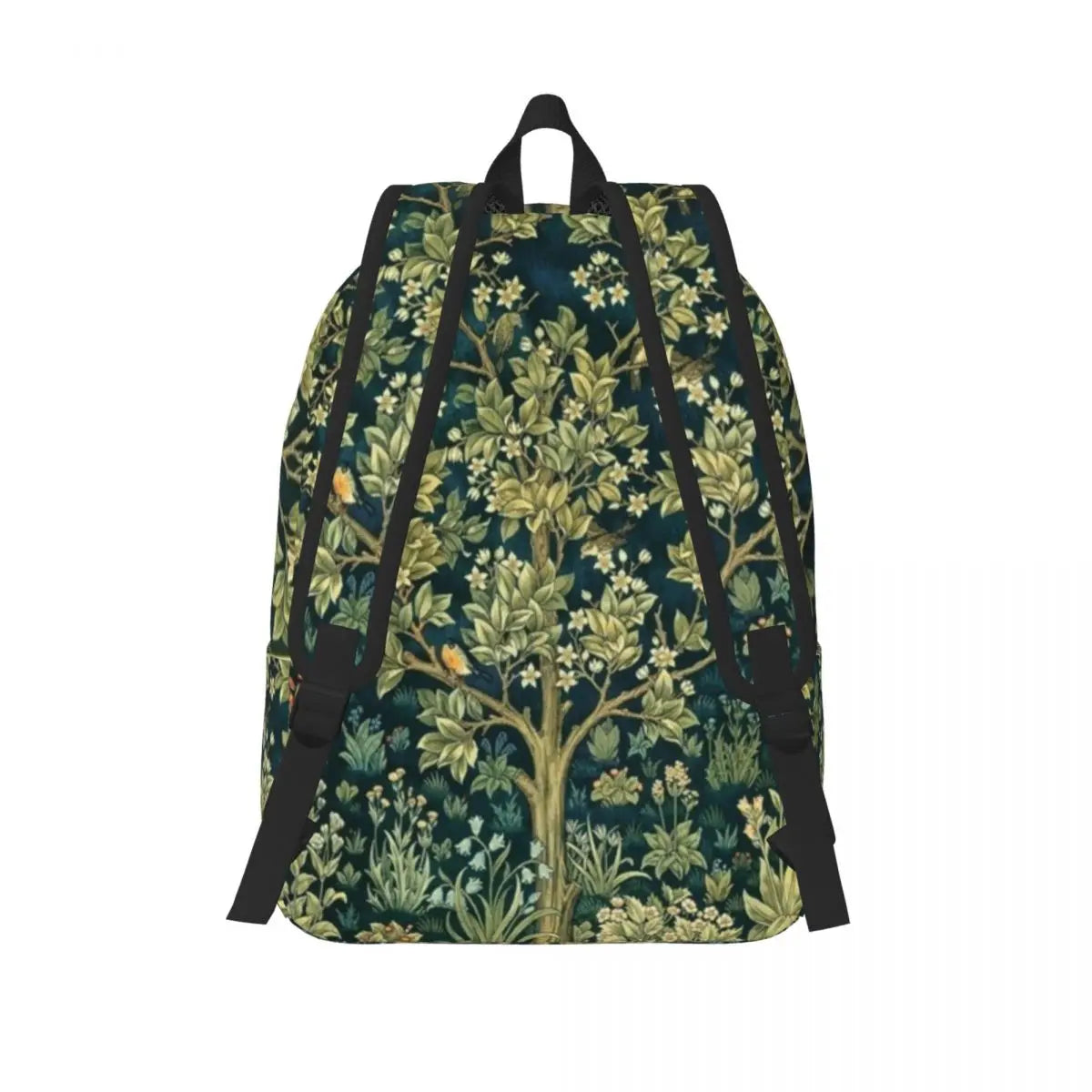 William Morris Tree of Life Canvas Backpack - 15 Inch Laptop