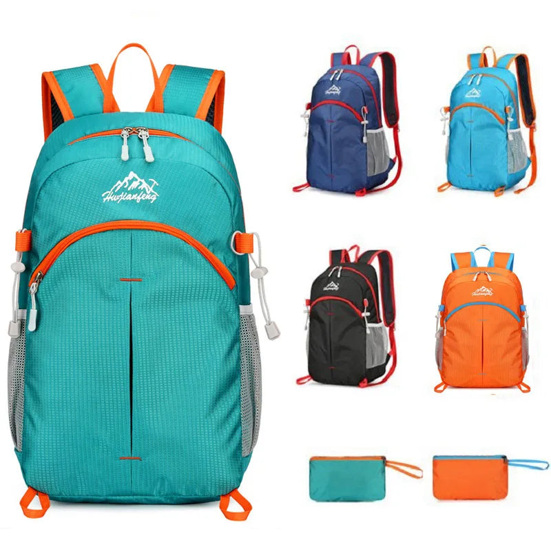 Ultralight Foldable Hiking Backpack - 20-35L Outdoor Travel Daypack