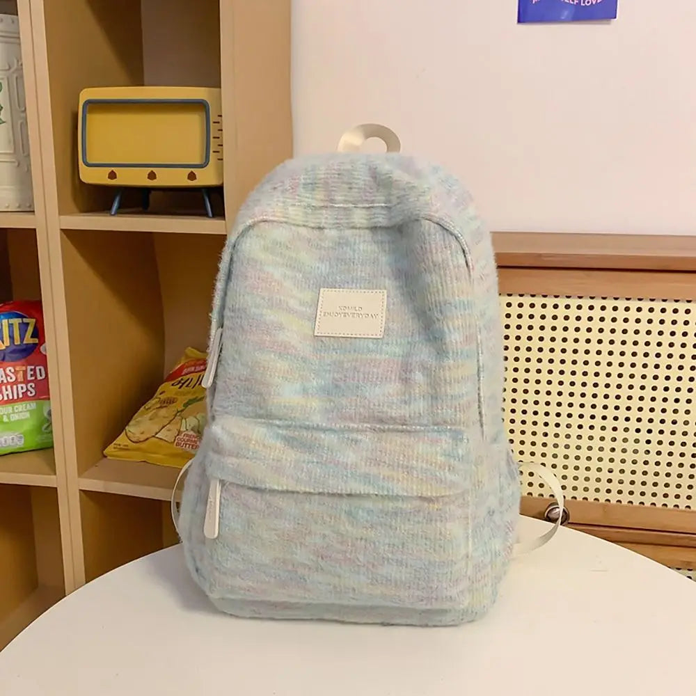 Gradient School Backpack - Large Capacity Shoulder Bag for Students