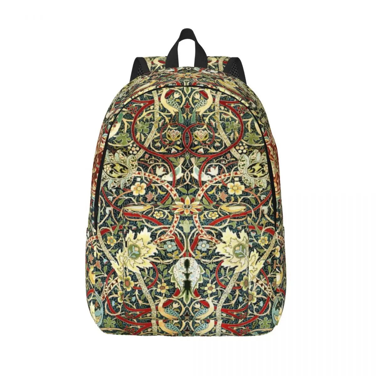 William Morris Tree of Life Canvas Backpack - 15 Inch Laptop