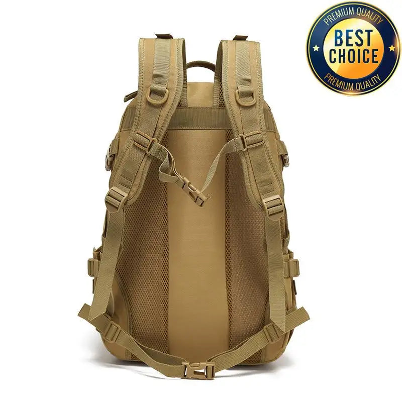 Tactical Reflective MOLLE Backpack - 900D Outdoor Rucksack for Hiking, Camping & Travel