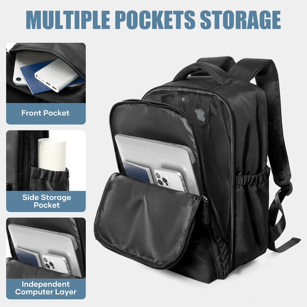 Vacuum Compression Cabin Backpack 40x30x20 – Airline Approved Travel Bag