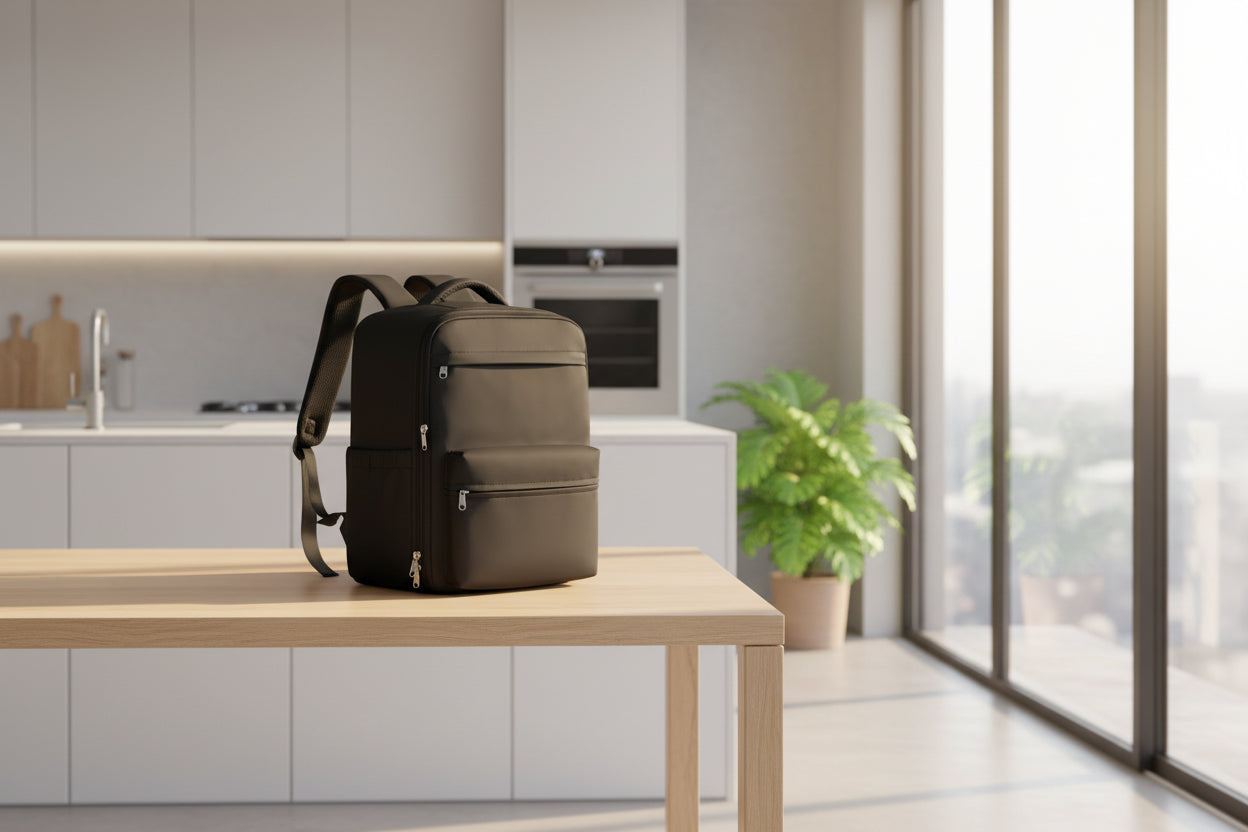 Vacuum Compression Cabin Backpack 40x30x20 – Airline Approved Travel Bag