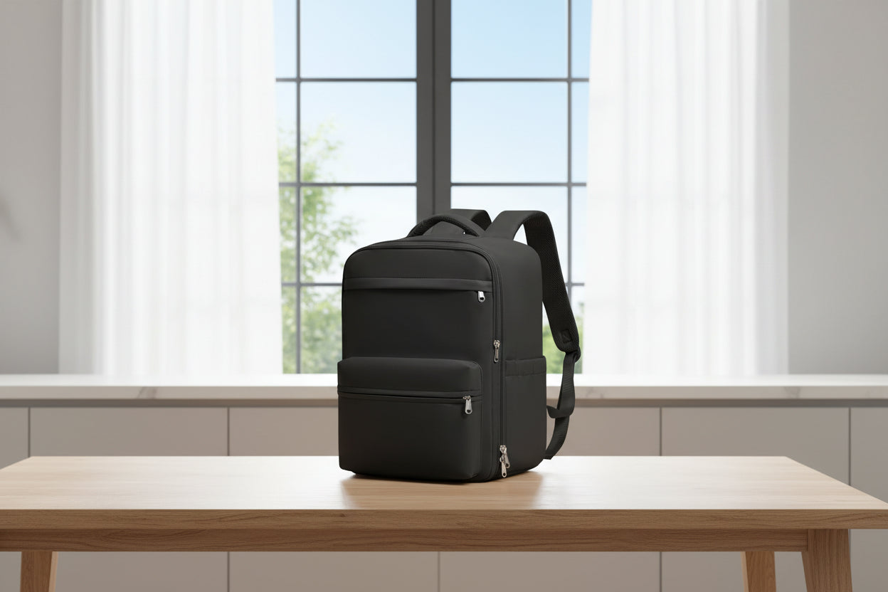 Vacuum Compression Cabin Backpack 40x30x20 – Airline Approved Travel Bag