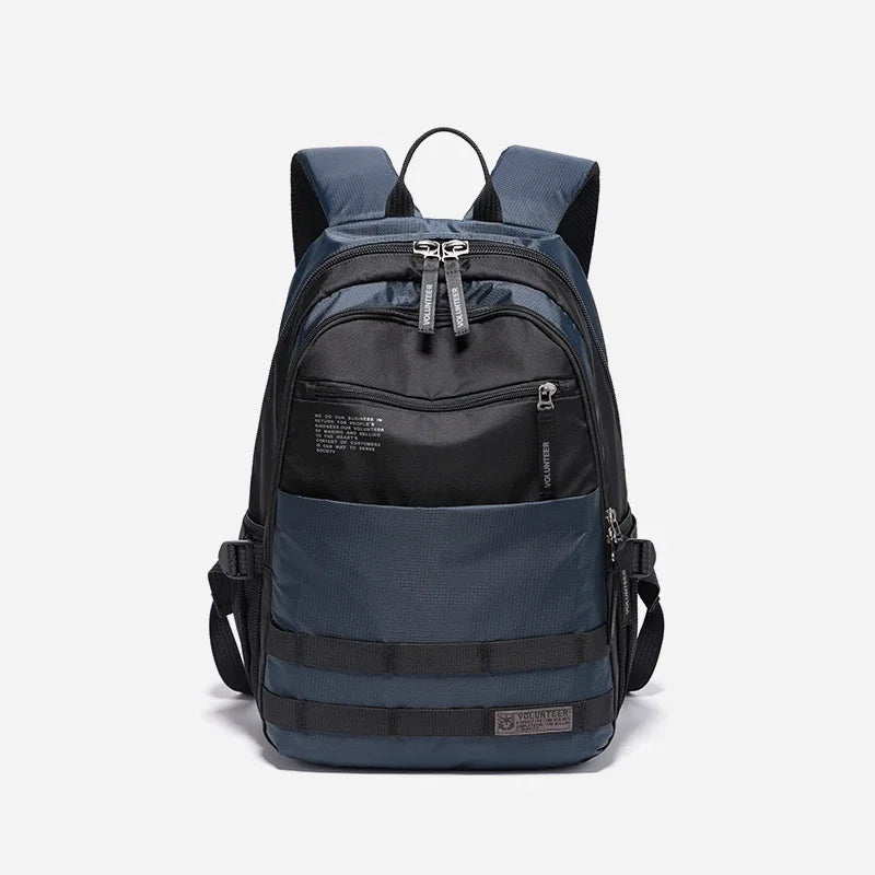 Volunteer Waterproof Oxford Travel Backpack - Lightweight Laptop Backpack for Men