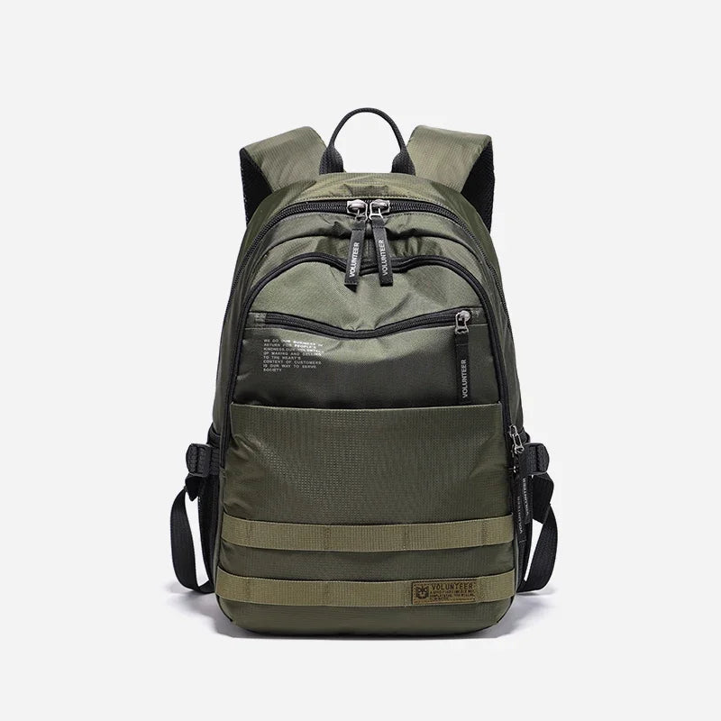 Volunteer Waterproof Oxford Travel Backpack - Lightweight Laptop Backpack for Men