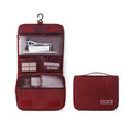 Waterproof Oxford Toiletry Bag – Hanging Travel Organizer for Men & Women