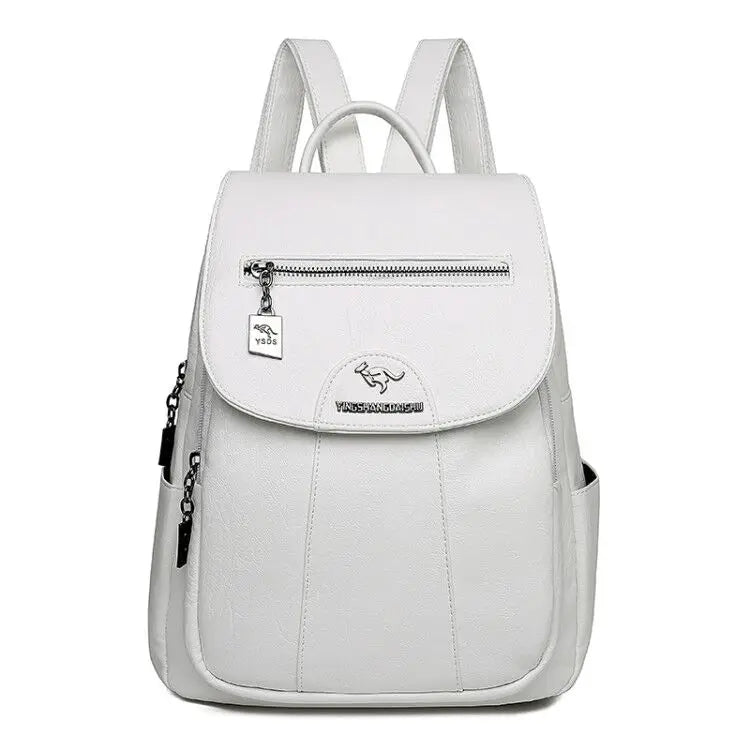 Women's Genuine Leather Vintage Backpack