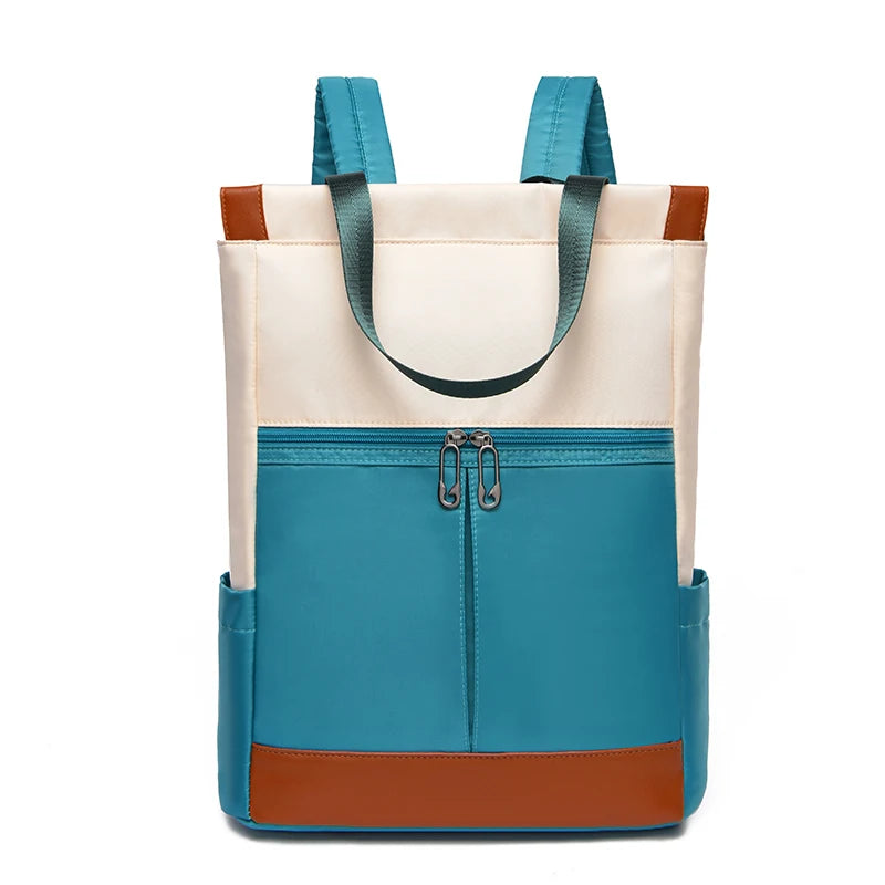 Women's Waterproof Oxford Backpack - Large Capacity Travel & School Bag