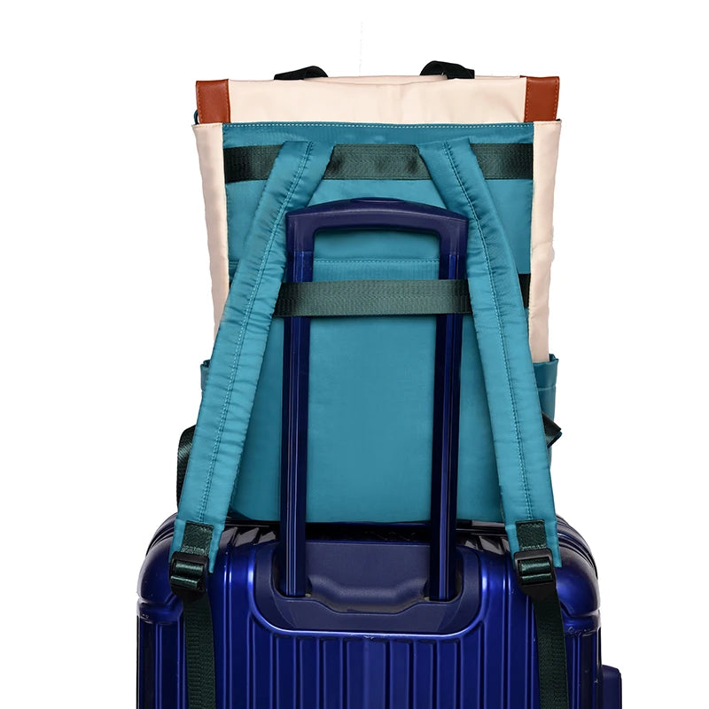 Women's Waterproof Oxford Backpack - Large Capacity Travel & School Bag