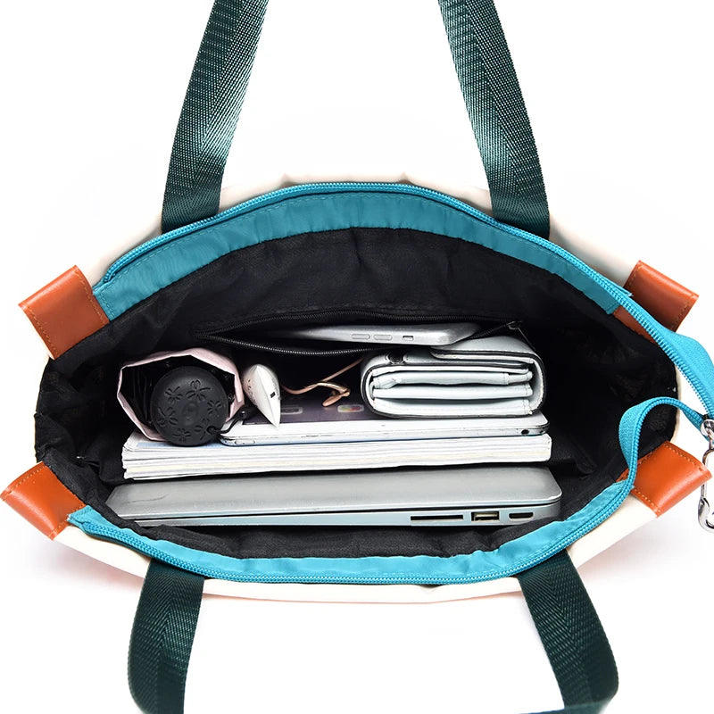 Women's Waterproof Oxford Backpack - Large Capacity Travel & School Bag